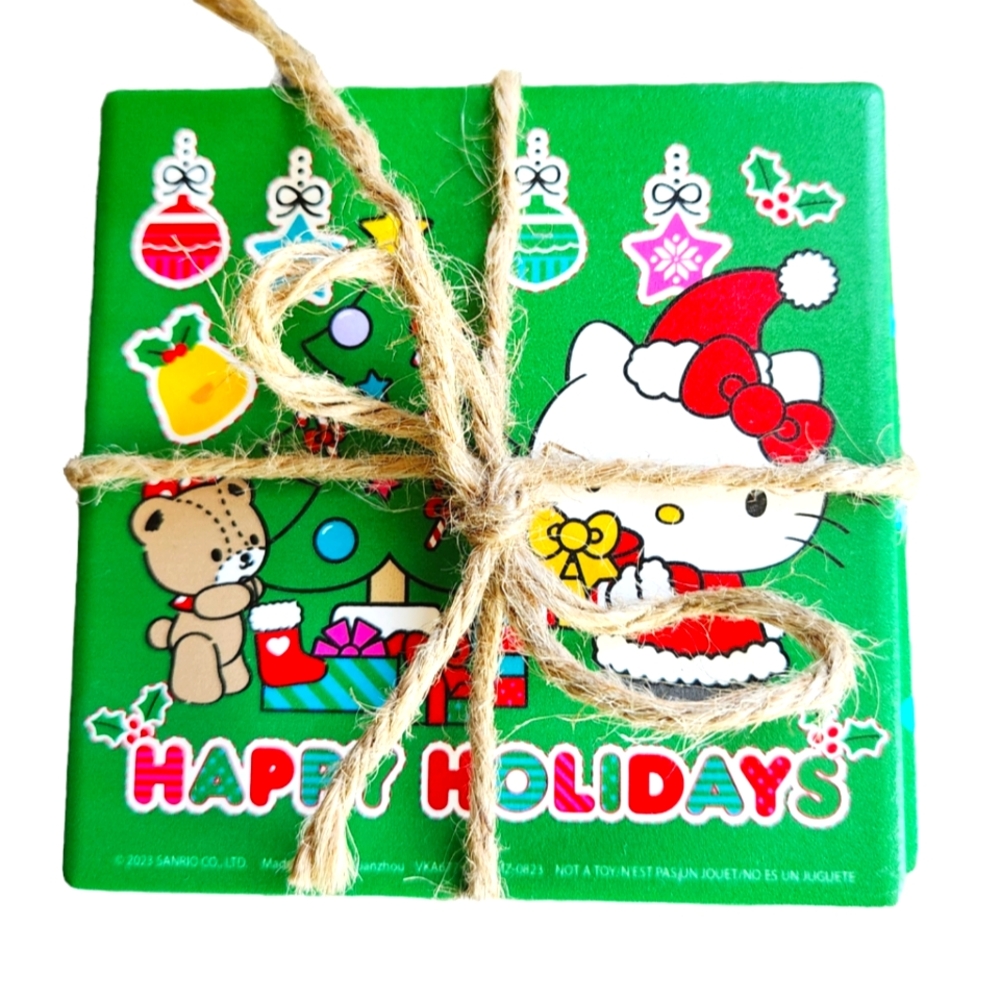 Hello Kitty Holiday Coasters New